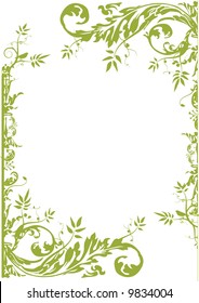 FLORAL BACKGROUND - VECTOR