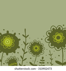 floral background vector design
