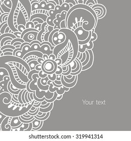 floral background vector design