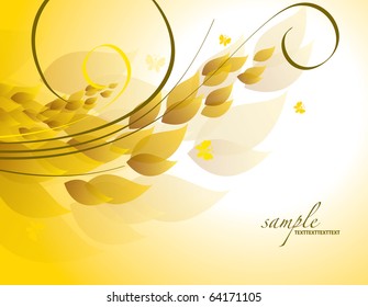 Floral Background. Vector in eps10.
