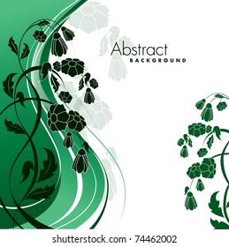 Floral Background. Vector Eps10.