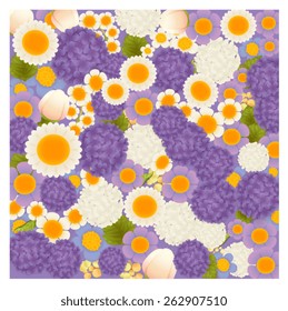 Floral Background - Vector file EPS10