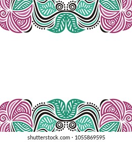 Floral background. Vector illustration