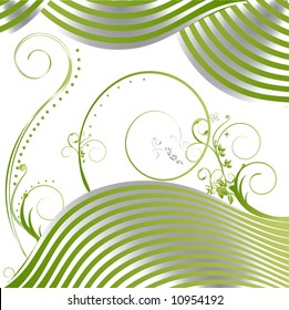 Floral Background - vector illustration