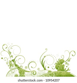 Floral Background - vector illustration