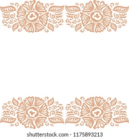 Floral background. Vector illustration