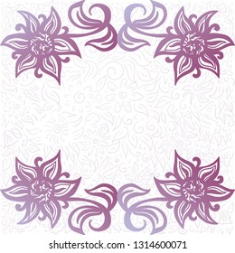 Floral background. Vector illustration