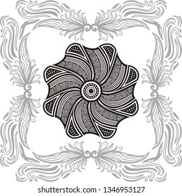 Floral background. Vector illustration