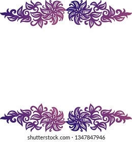 Floral background. Vector illustration