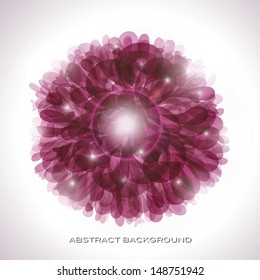 Floral background. Vector illustration
