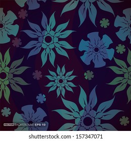 Floral background. vector illustration