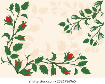 Floral Background - vector illustration
