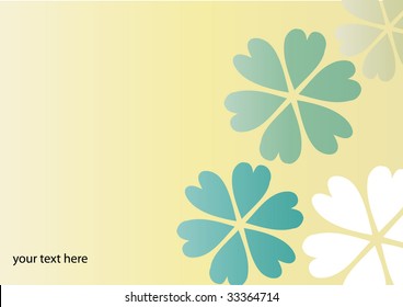 floral background. Vector illustration.