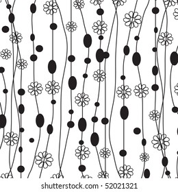 Fondo floral. Ilustración del vector