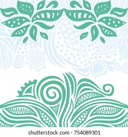 Floral background. Vector illustration.
