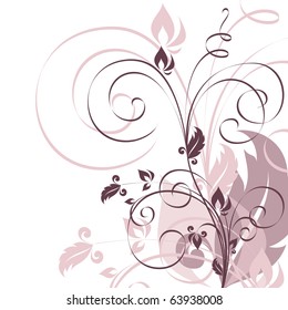 Floral Background. Vector Illustration in eps10.
