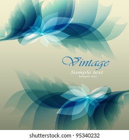 Floral Background Vintage