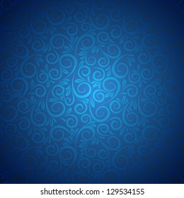 Floral background in vintage style. Vector illustration, eps10, contains transparencies, gradients and effects.