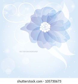 Floral background. Wedding card or invitation with abstract floral background. Greeting card. Elegance pattern with flowers.Card for mothers day.