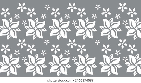 Floral background with white flower. Elegant vector design useful for wedding celebration, invitation card