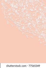 Floral background for your design