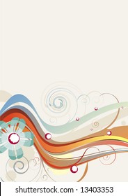 fondo floral para tu texto