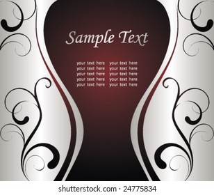 floral background for your text