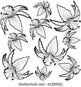 Floral background.eps10