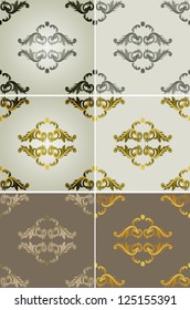 Floral backgrounds that seamlessly tiles