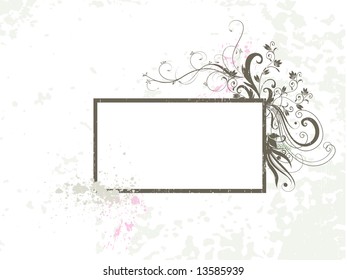 Floral Backgrounds, vector,  illustration