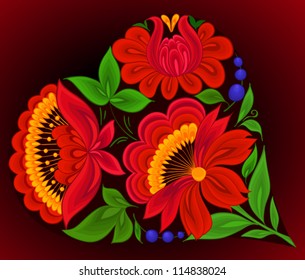 floral backgrounds,flower,heart, love