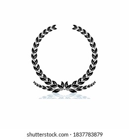 floral badge vector background texture design