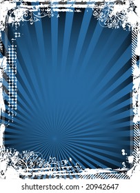 floral banner 17 (vector)