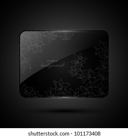 Floral banner
