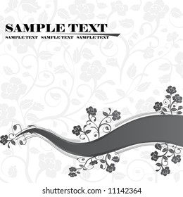 floral banner
