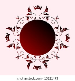 Floral banner