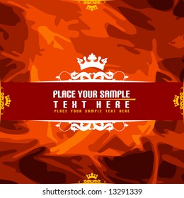 Floral banner