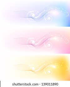 Floral banner