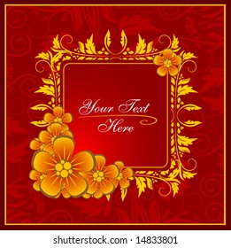Bandera floral