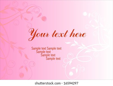 floral banner