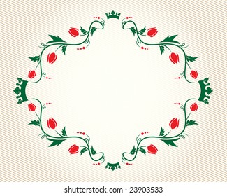 Bandera floral