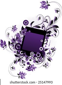 floral banner