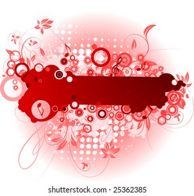 floral banner