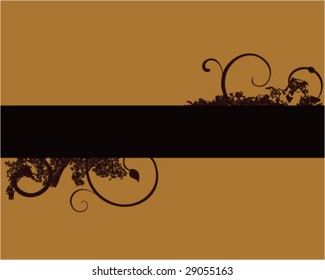floral banner