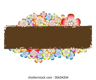 Blumenbanner