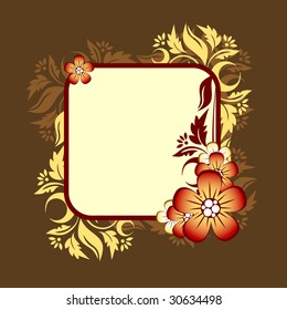 Bandera floral