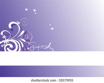 floral banner