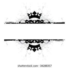 Floral banner