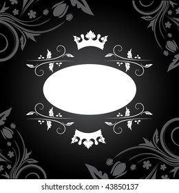 Floral banner