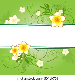 floral banner
